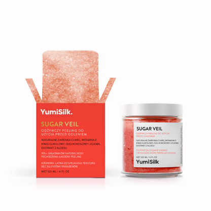 Sugar Veil - Odżywczy peeling do użycia przed goleniem