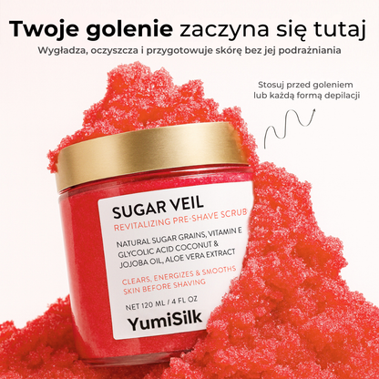 Sugar Veil - Odżywczy peeling do użycia przed goleniem