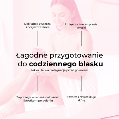 Sugar Veil - Odżywczy peeling do użycia przed goleniem