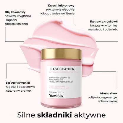 Blush Feather - Odżywczy krem po goleniu